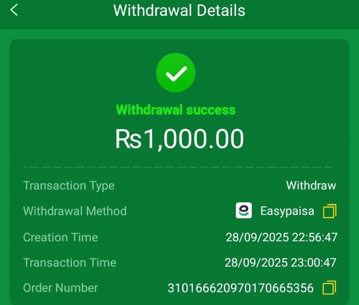 bet939 withdrawal success image
