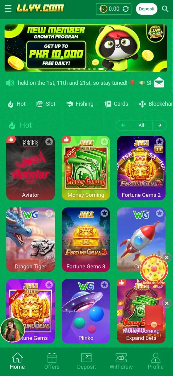 llyy game dashboard