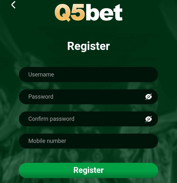 q5bet register